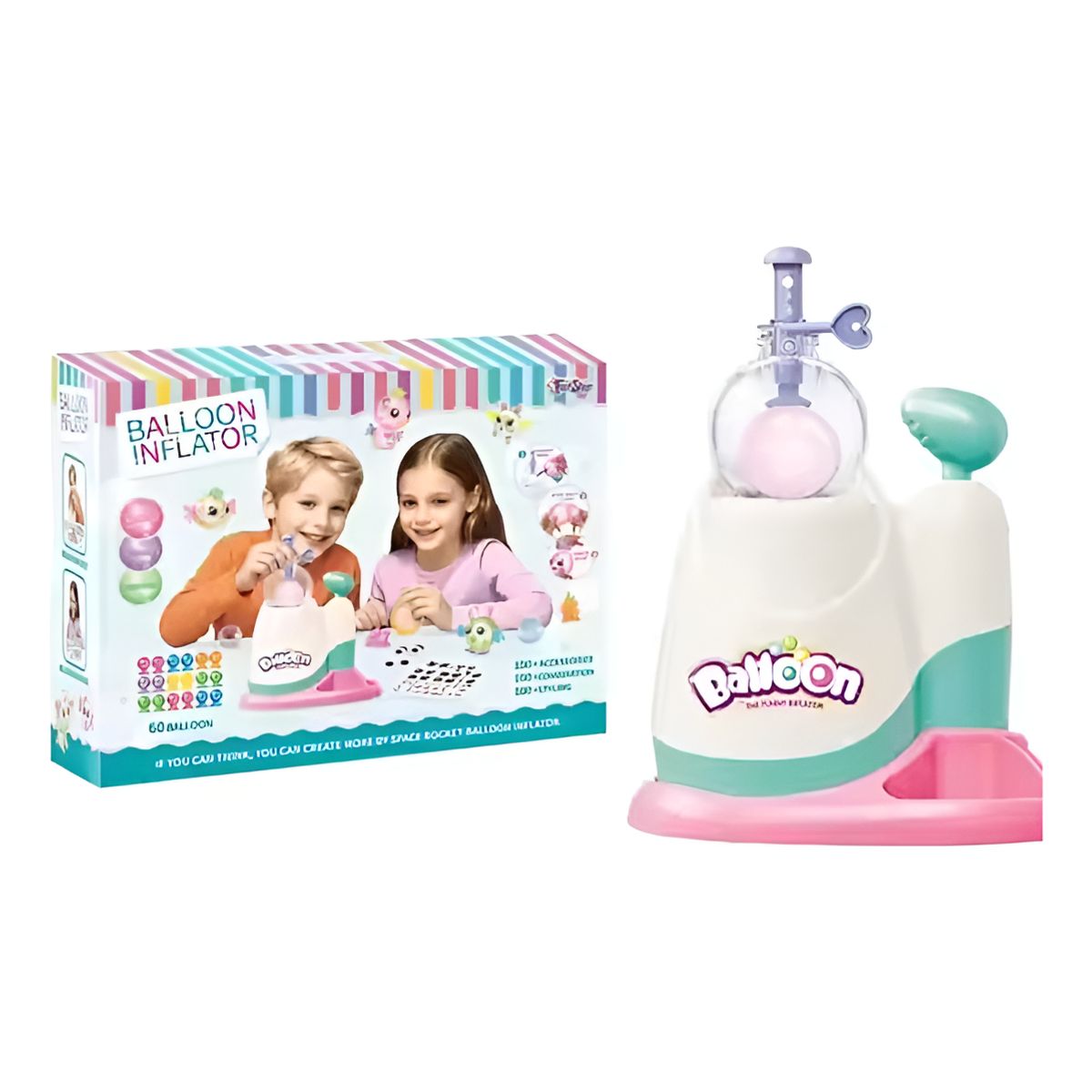 GENERICO - Juego Inflador De Globos Magic Ballon