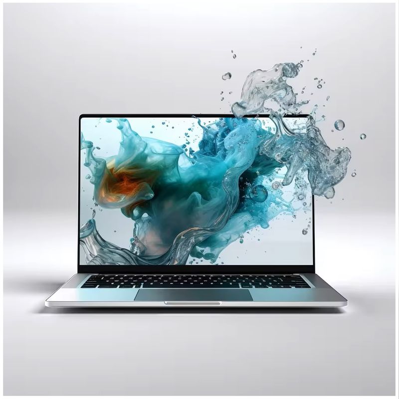 GENERICO - Notebook 14 pulgadas Intel Celeron N4000 6GB RAM 128 SSD ROM WINDOWS 10 PRO 9000 mAh Mouse Gratis