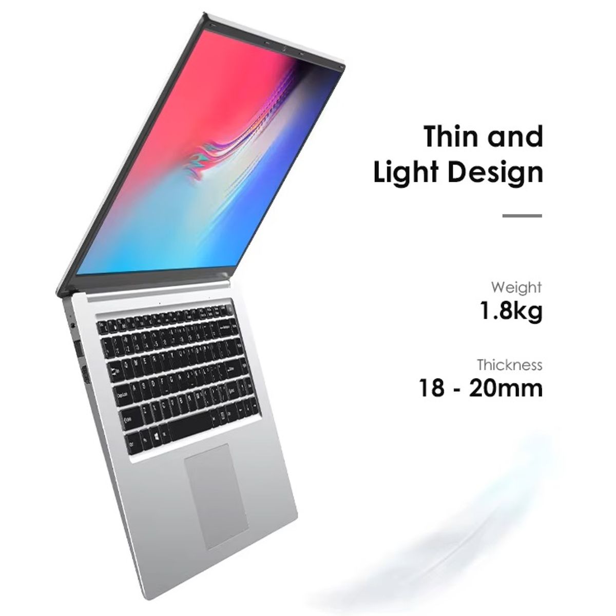 GENERICO - Notebook 14 pulgadas Intel Celeron N4000 6GB RAM 128 SSD ROM WINDOWS 10 PRO 5000 mAh Mouse Gratis