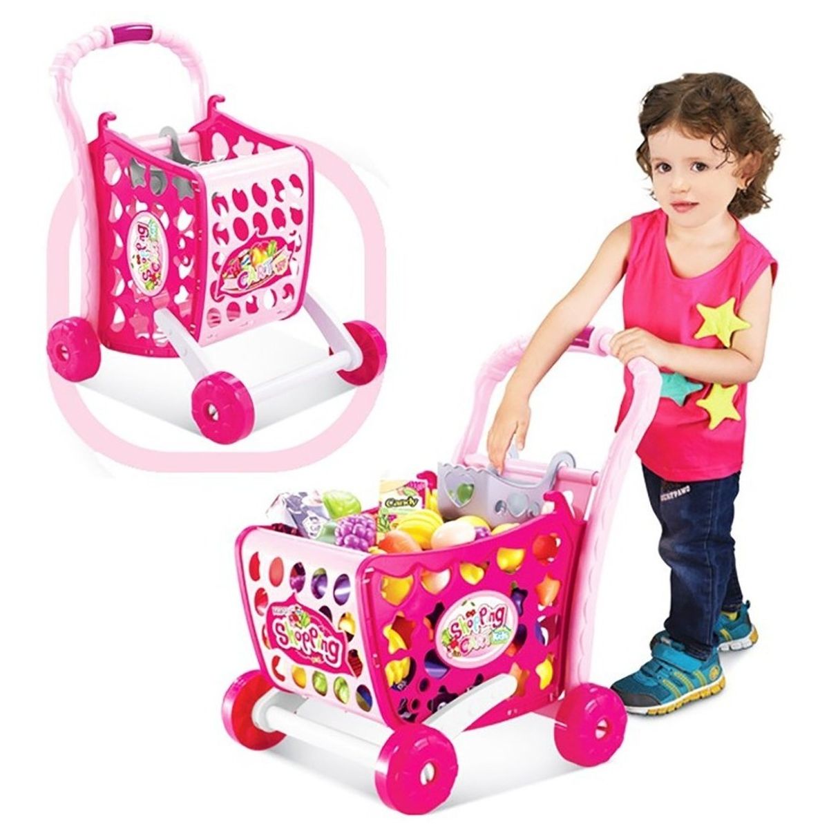 GENERICO - Carrito De Supermercado Juguete - Baloval