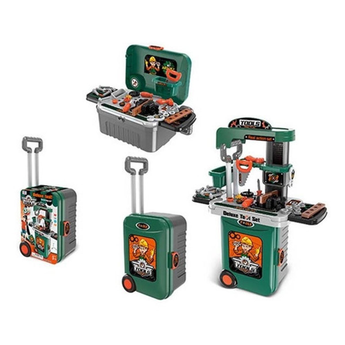 GENERICO - Set Maleta De Herramientas 3 En 1