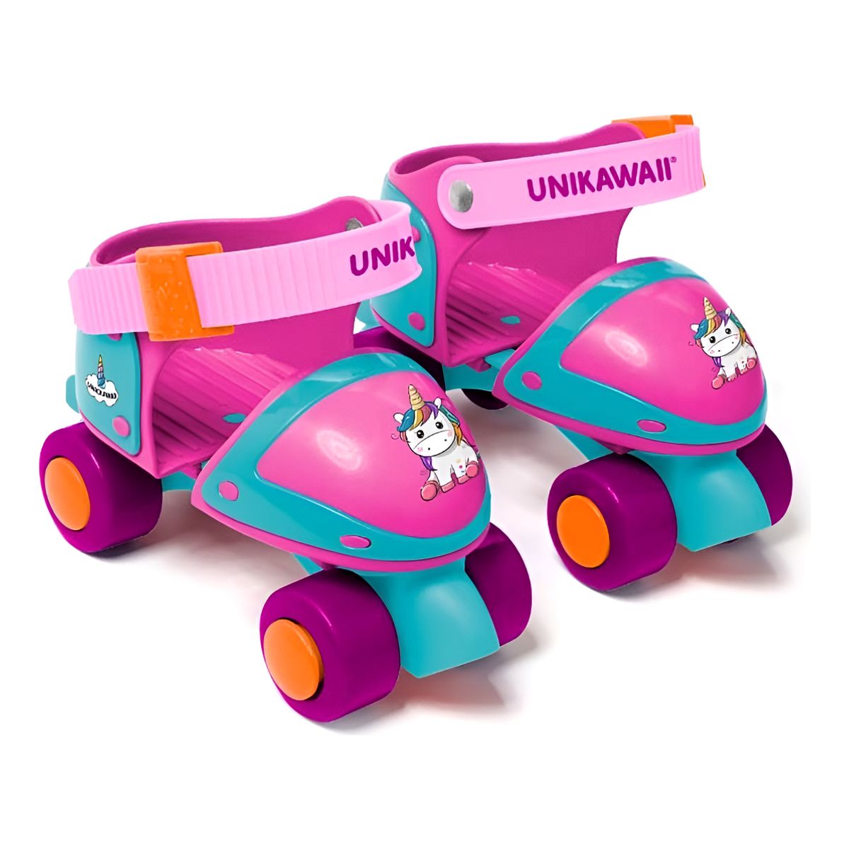 GENERICO - Set Mi Primer Patin Ajustable Caccesorios Unickawaii