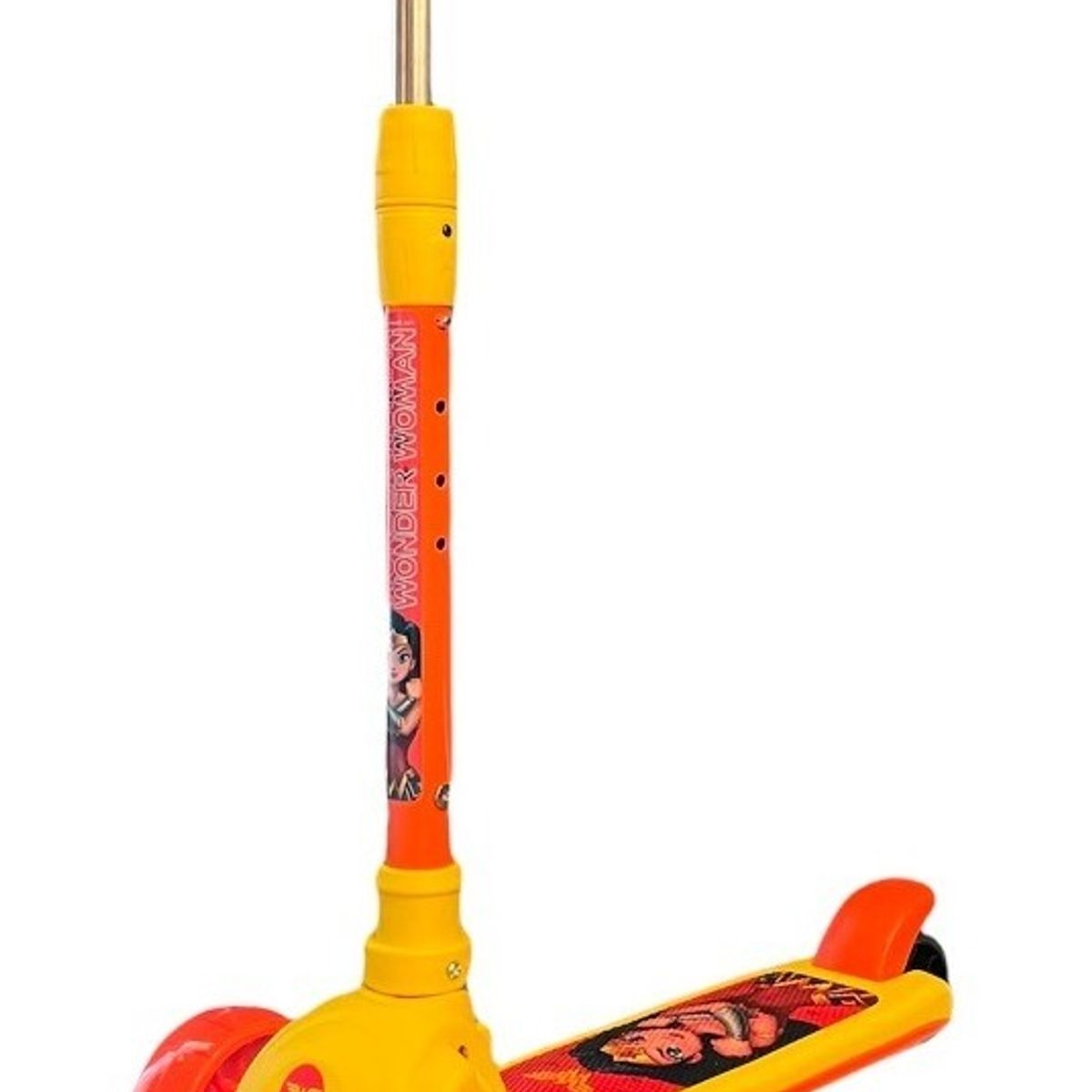 GENERICO - Scooter Monopatín Ruedas Led Justice League