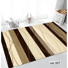 GENERICO - ALFOMBRA PARA LIVING ANTIDESLIZANTE CON DISEÑOS TRIDIMENCIONALES
