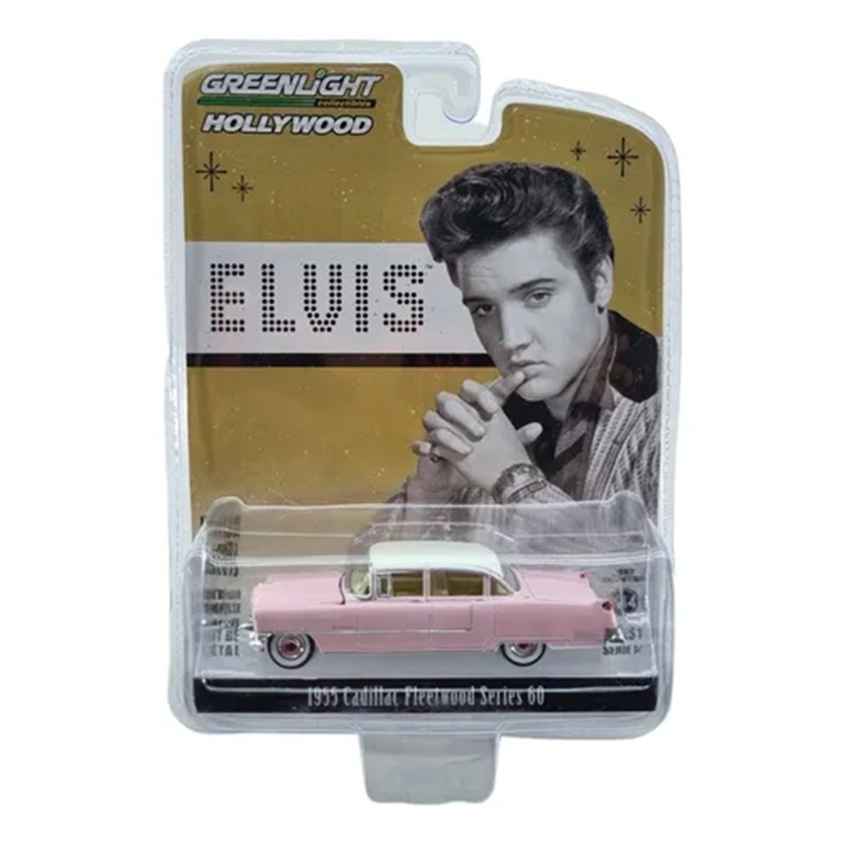 GREENLIGHT - Auto Elvis Presley 1955 Cadillac Fleetwood Serie 60 Esc 1:64