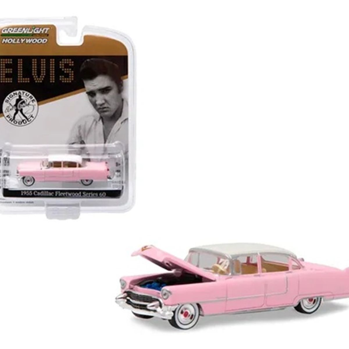 GREENLIGHT - Auto Elvis Presley 1955 Cadillac Fleetwood Serie 60 Esc 1:64