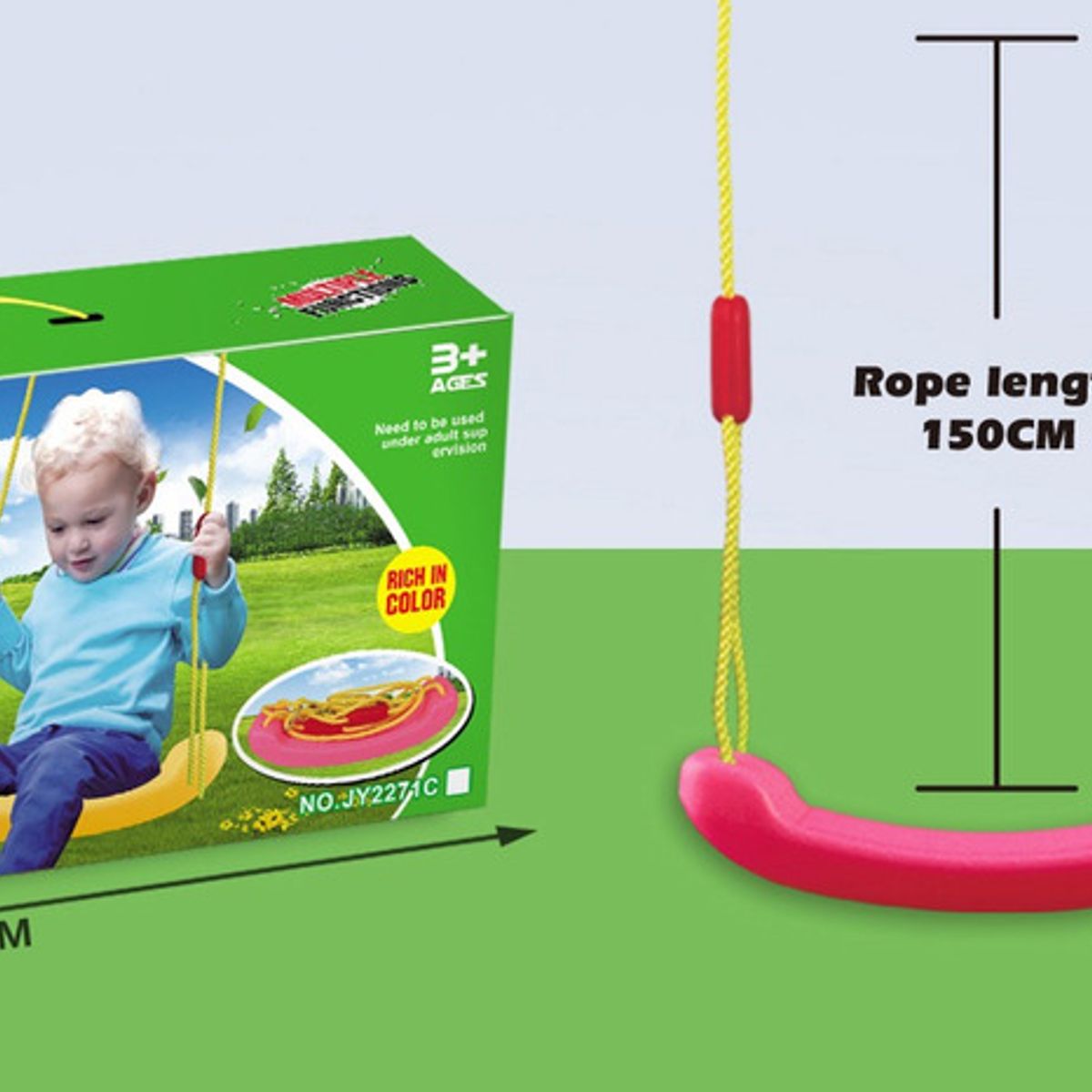 GENERICO - Columpio Ajustable Portátil Para Niños