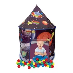 GENERICO - Carpa Castillo Unicornio - Espacio C50 Pelotas Para Niños