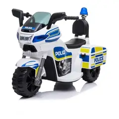 GENERICO - Moto Policía A Batería Para Niños