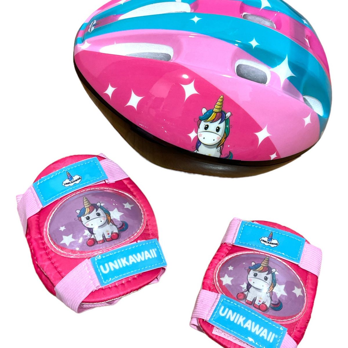 GENERICO - Patin 4 Ruedas Luminosas Y Accesorios Unickawaii