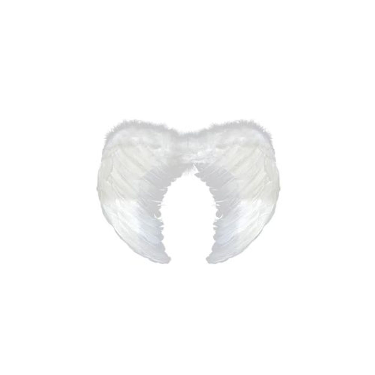 GENERICO - Alas de Ángel Pluma Blanco 60 X 45 Cm 1 Unidad
