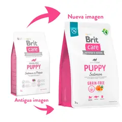 BRIT CARE - Perro puppy salmon 3kg cachorro