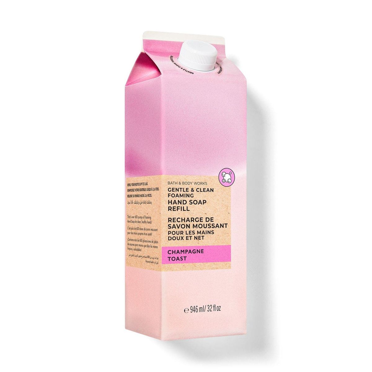 BATH & BODY WORKS - Recarga de Jabón Espumoso Bath & Body Works Champagne Toast