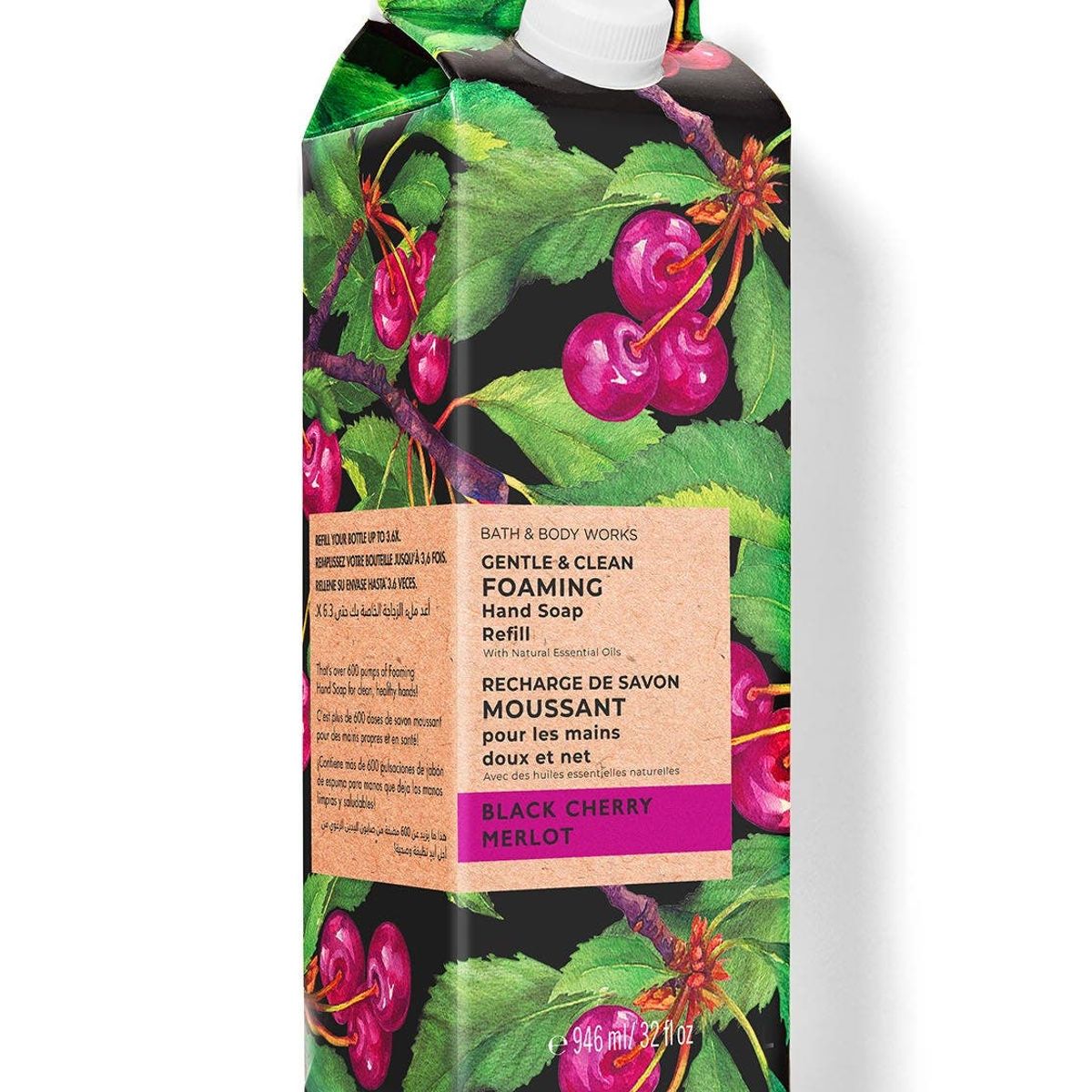 BATH & BODY WORKS - Recarga de Jabón Espumoso Bath & Body Works Black Cherry Merlot