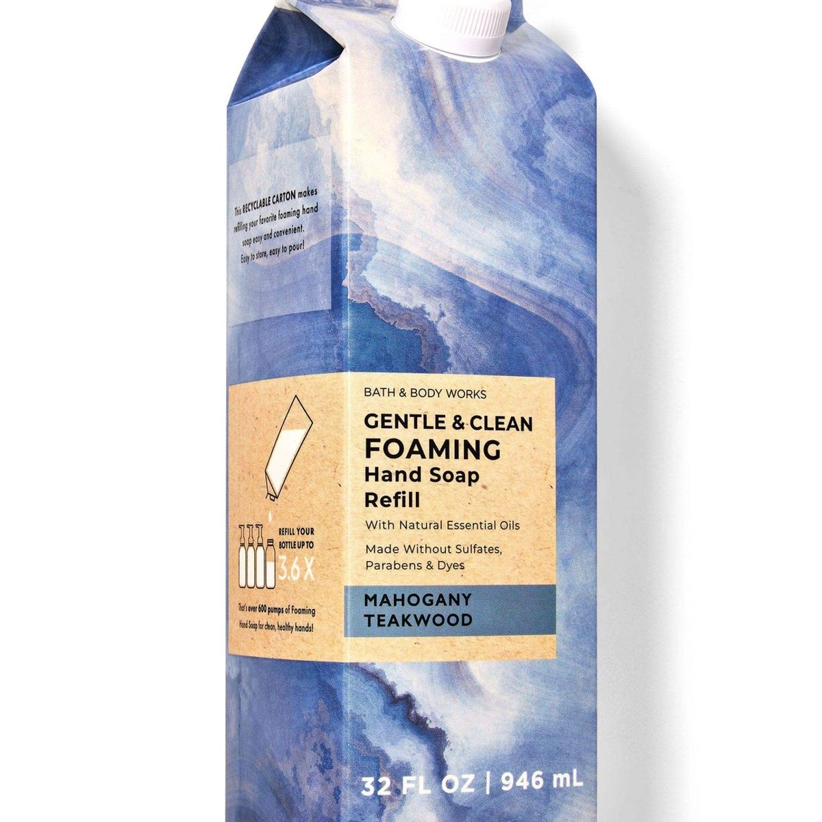 BATH & BODY WORKS - Recarga de Jabón Espumoso Bath & Body Works Mahogany Teakwood