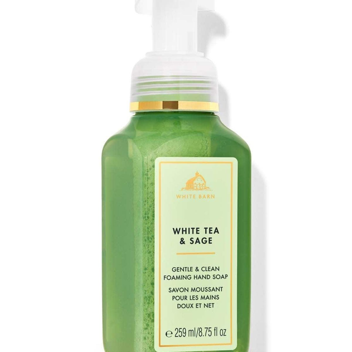 BATH & BODY WORKS - Jabón Espumoso Bath & Body Works White Tea & Sage