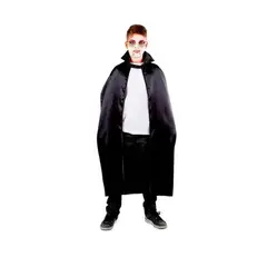 GENERICO - Capa Vampiro Negro 90Cm 1 Unidad