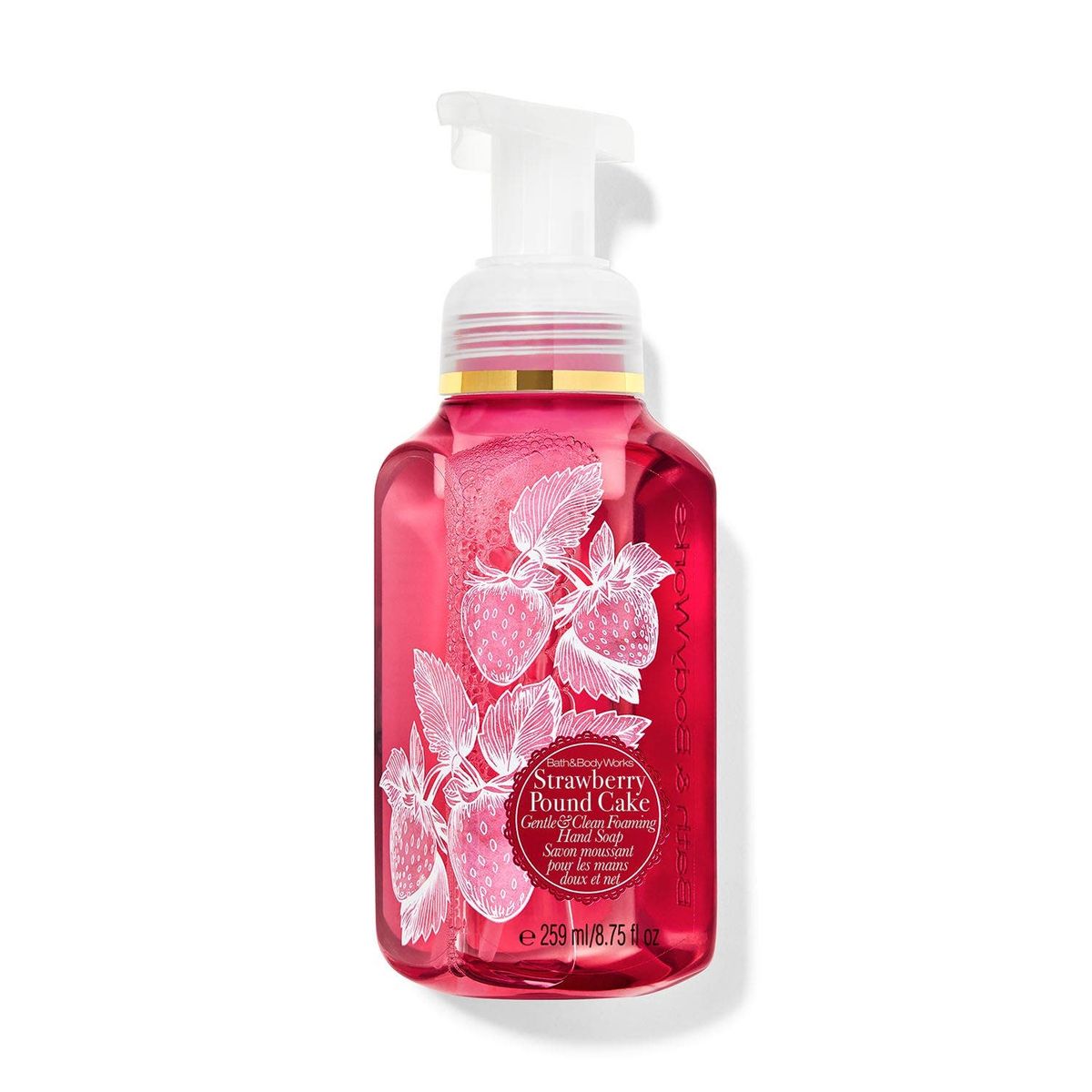 BATH & BODY WORKS - Jabón Espumoso Bath & Body Works Strawberry Pound Cake