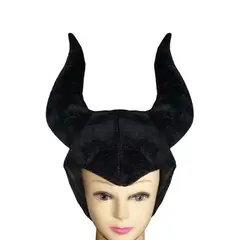 GENERICO - Sombrero Tela Diablita Negra X 1 Unidad