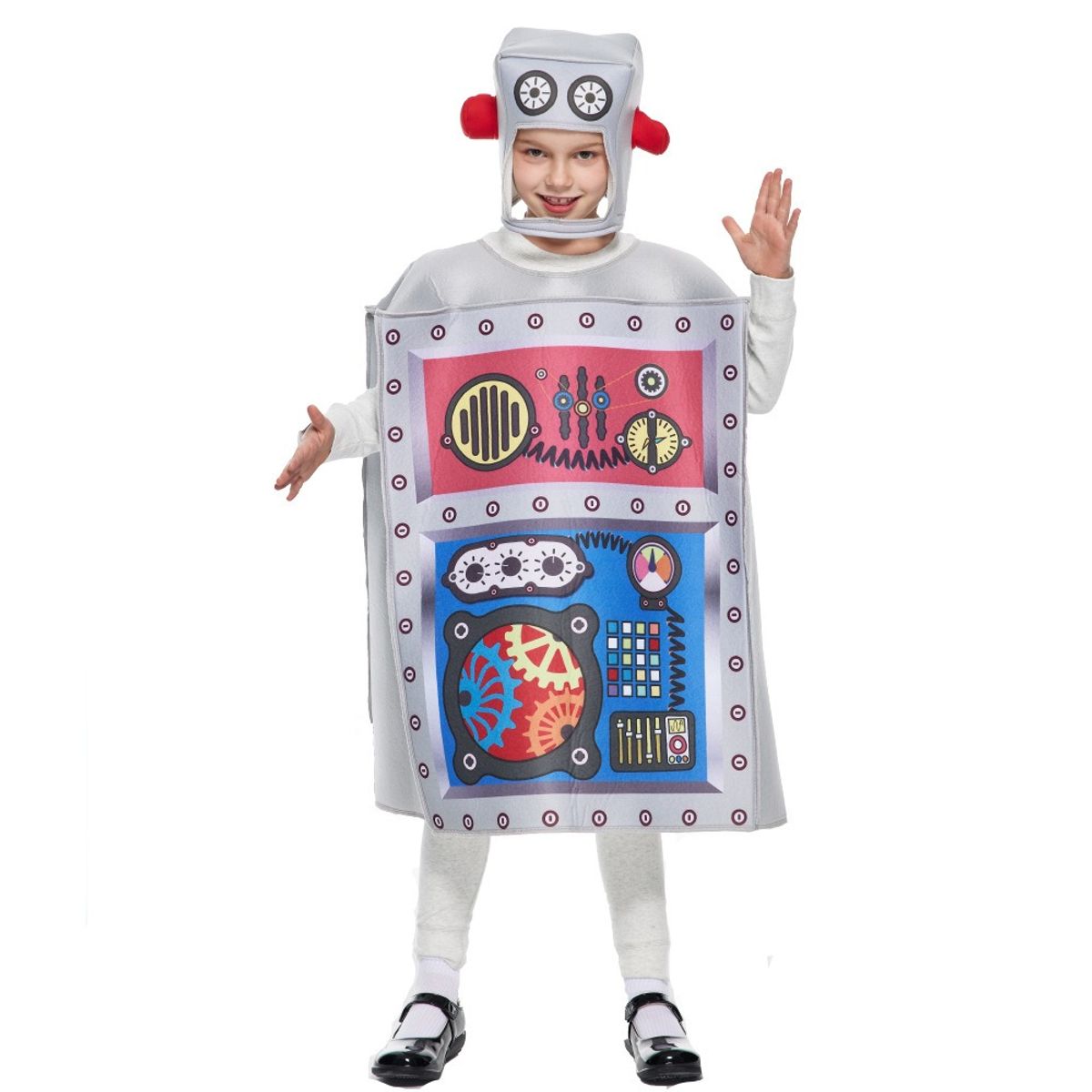 GIOIO - Disfraz Robot Niño Halloween  L
