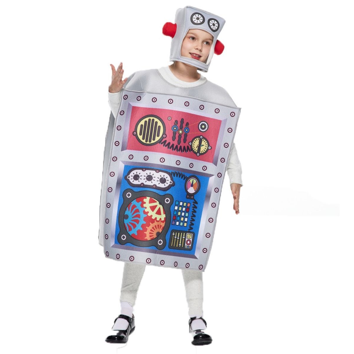 GIOIO - Disfraz Robot Niño Halloween  L