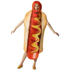 GIOIO - Disfraz Hot Dog - Completo - Adulto Halloween L