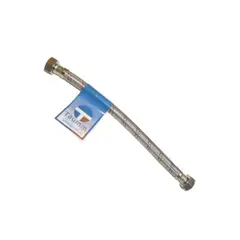 TAUMM - FLEXIBLE AGUA 50CM METAL HI-HI media pulg