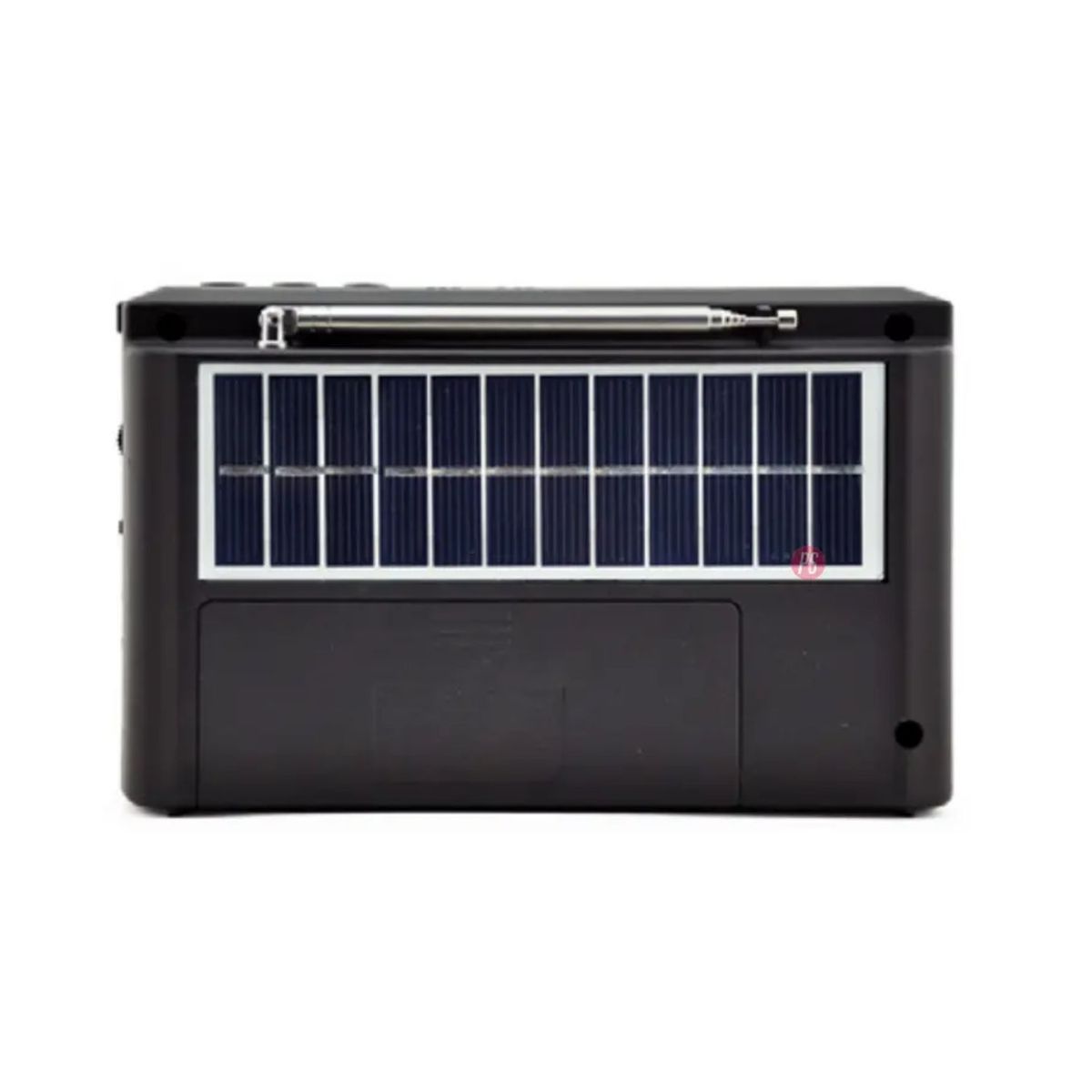 TECNOLAB - Radio Portátil AMFMSW Con Panel Solar USB Y Luz LED - PS
