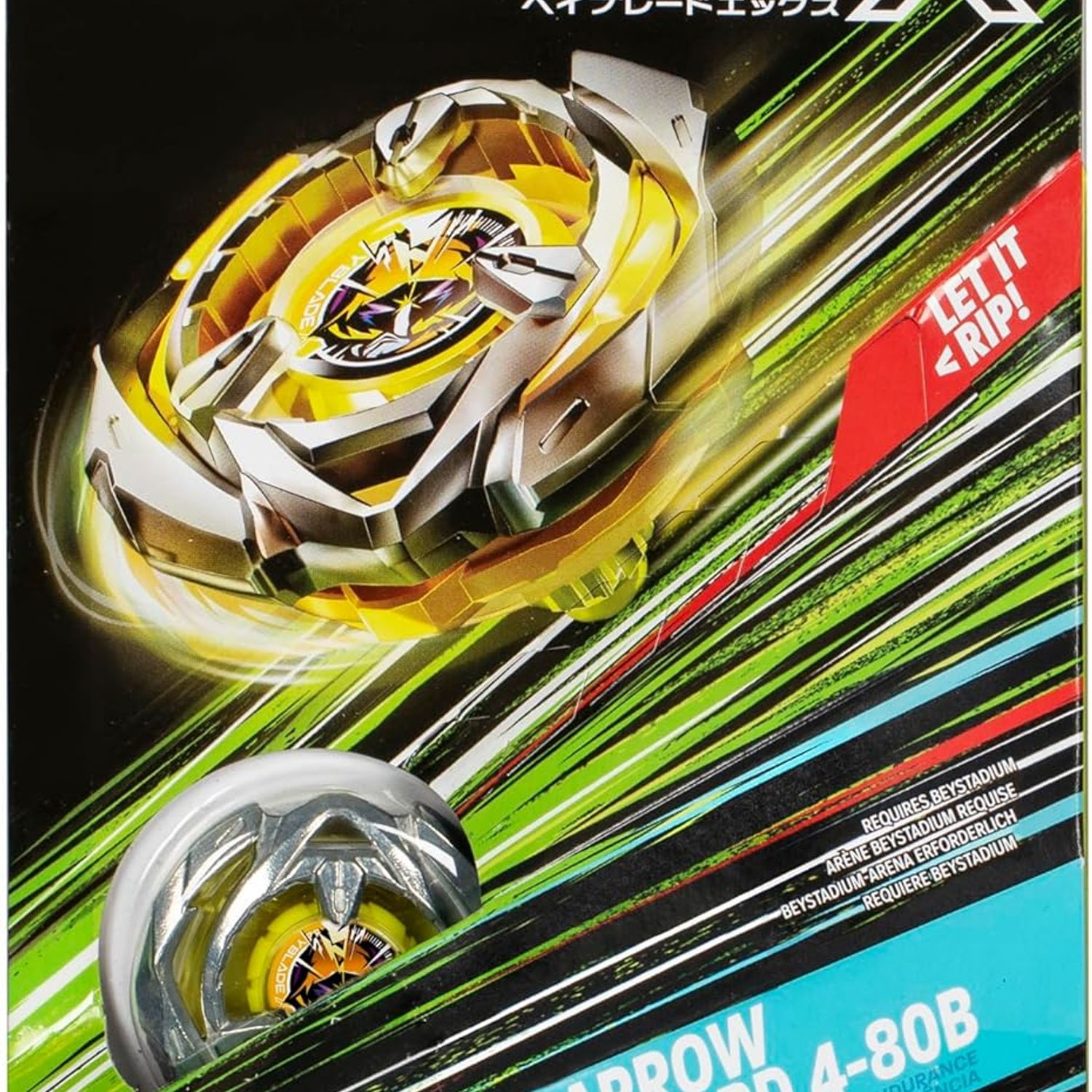 HASBRO GAMES Beyblade Xtreme Arrow Wizard 4-80B - Hasbro F9582