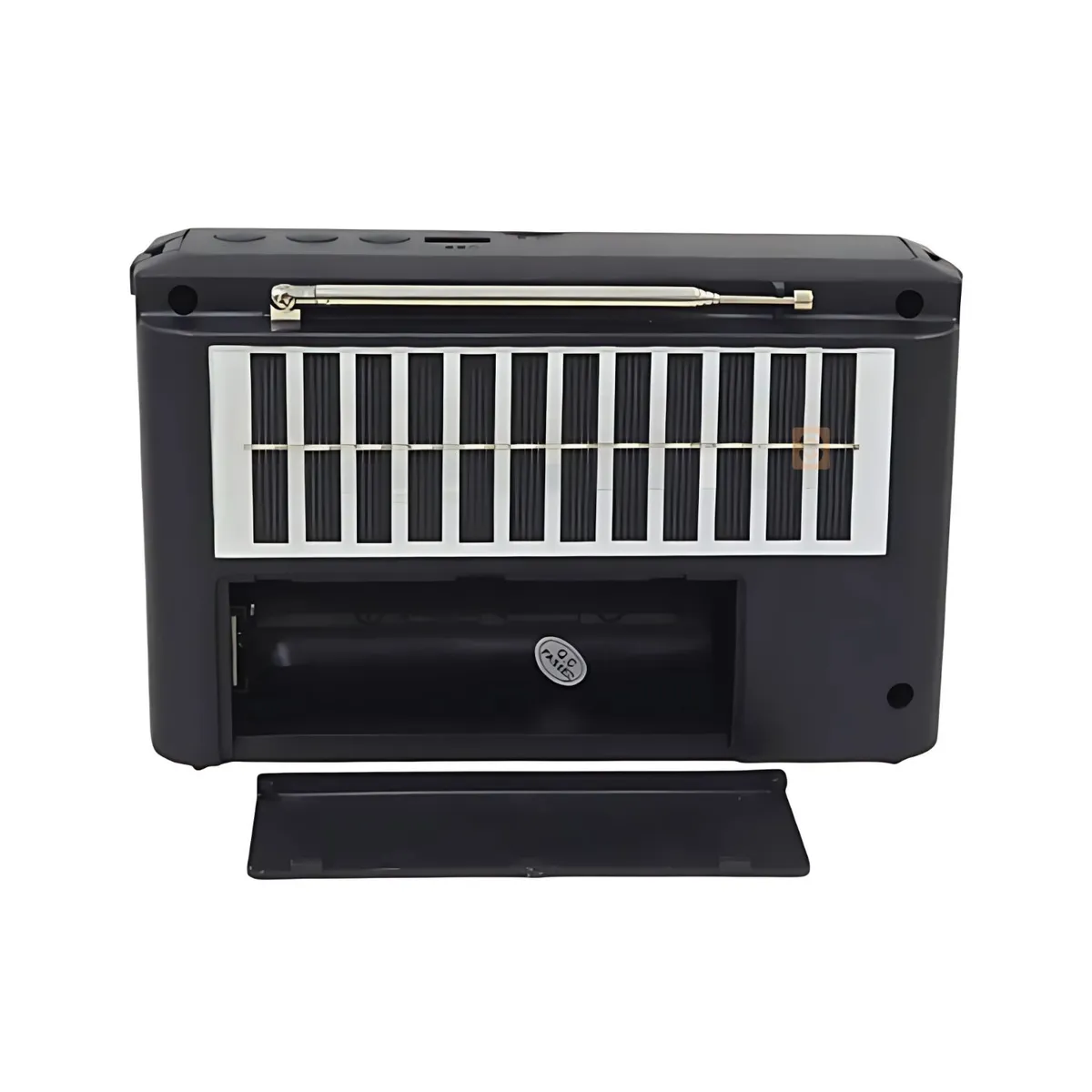 TECNOLAB - Radio Portátil AMFMSW Solar USB SD con Linterna - SC