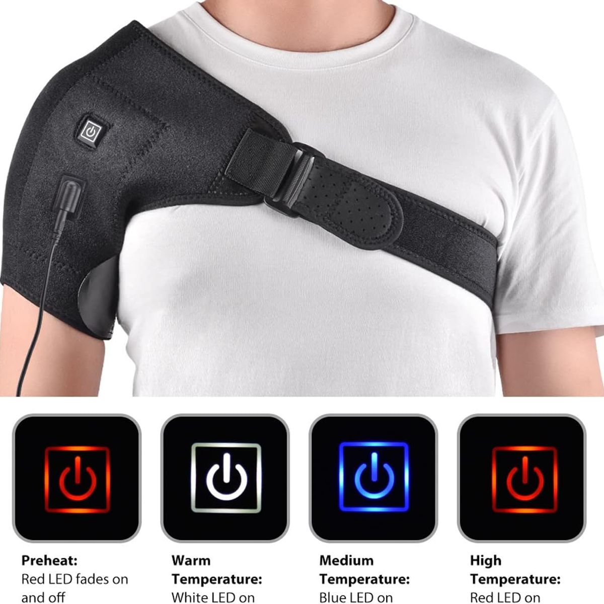 MOVI - HOMBRERA CON CALOR PARA REHABILITACION