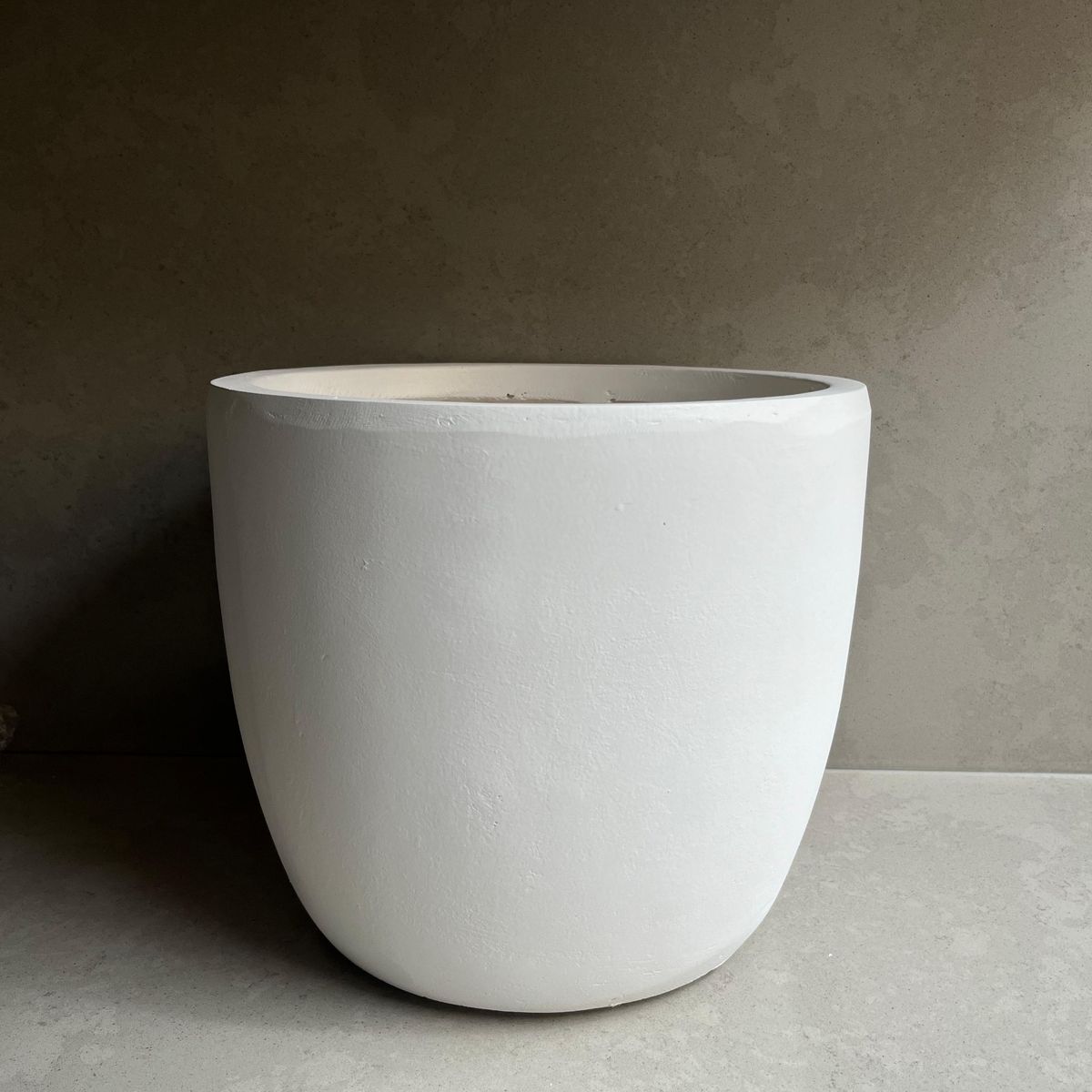 GENERICO - MACETERO WHITE MATE 30x26 cm