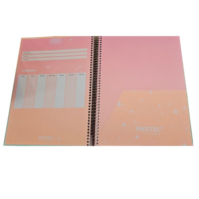 ARTEL - Cuaderno Universitario Materia Triple 150 Hojas 7mm