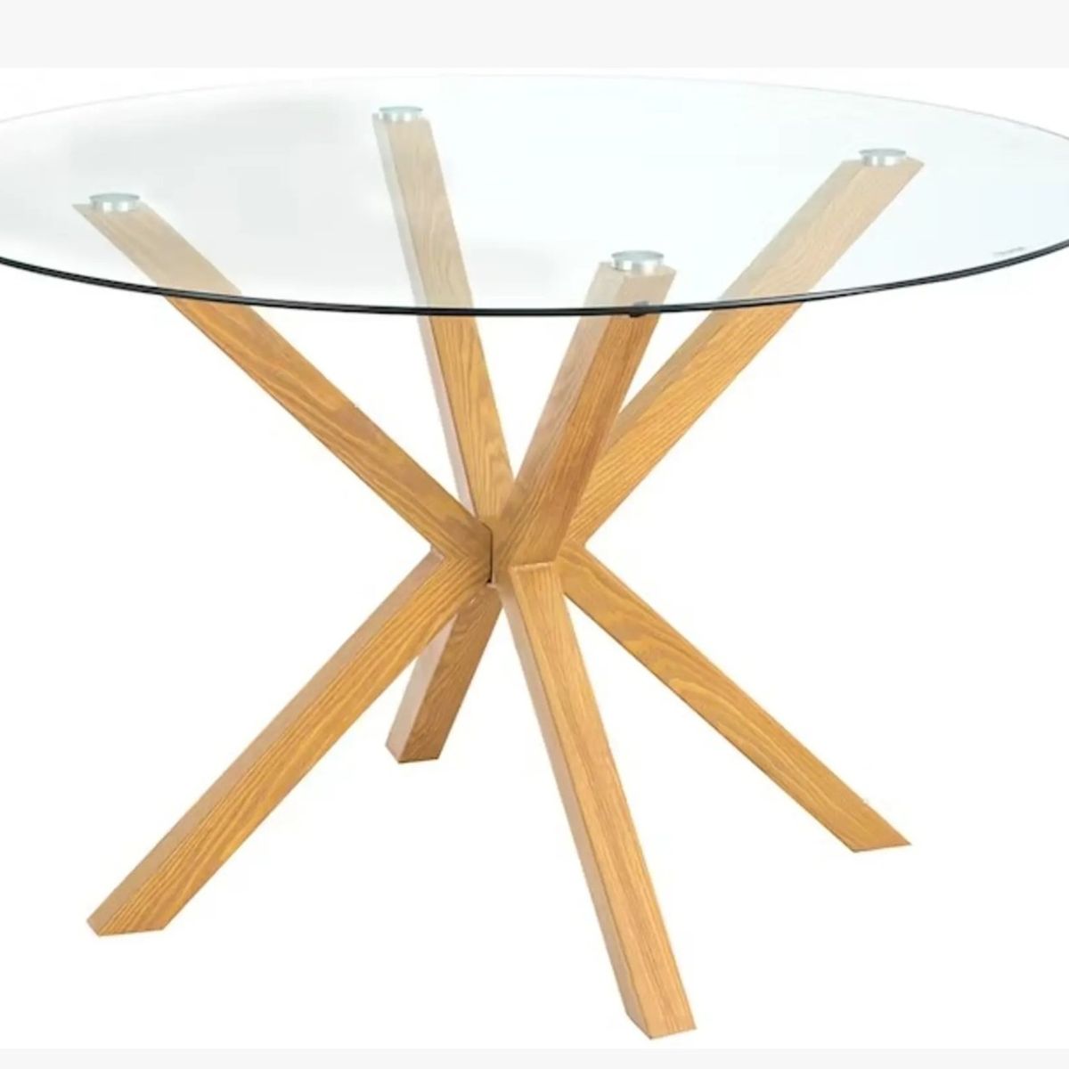 CORI CORI - Comedor Warwick 120cm + 6 Sillas Mariposa Velvet