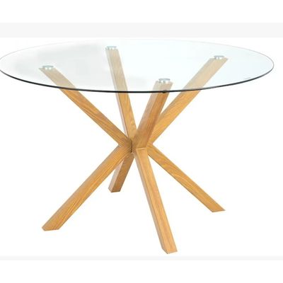 Imagen 2 del producto Comedor Warwick 120cm + 6 Sillas Mariposa Velvet