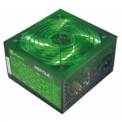 REPTILEX - Fuente Poder De Computador 500watts Luz Verde Reptile X RX0054