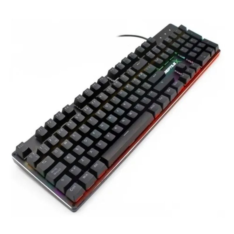 REPTILEX - Teclado Gamer Mecanico Red Switch ReptileX RX0004 RGB