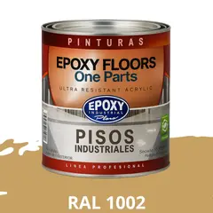 EPOXY - PINTURA ALTO TRANSITO - FLOORS - 1L RAL 1002