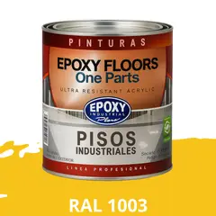 EPOXY - PINTURA ALTO TRANSITO - FLOORS - 1L RAL 1003