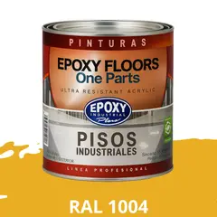 EPOXY - PINTURA ALTO TRANSITO - FLOORS - 1L RAL 1004