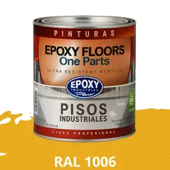 EPOXY - PINTURA ALTO TRANSITO - FLOORS - 1L RAL 1006
