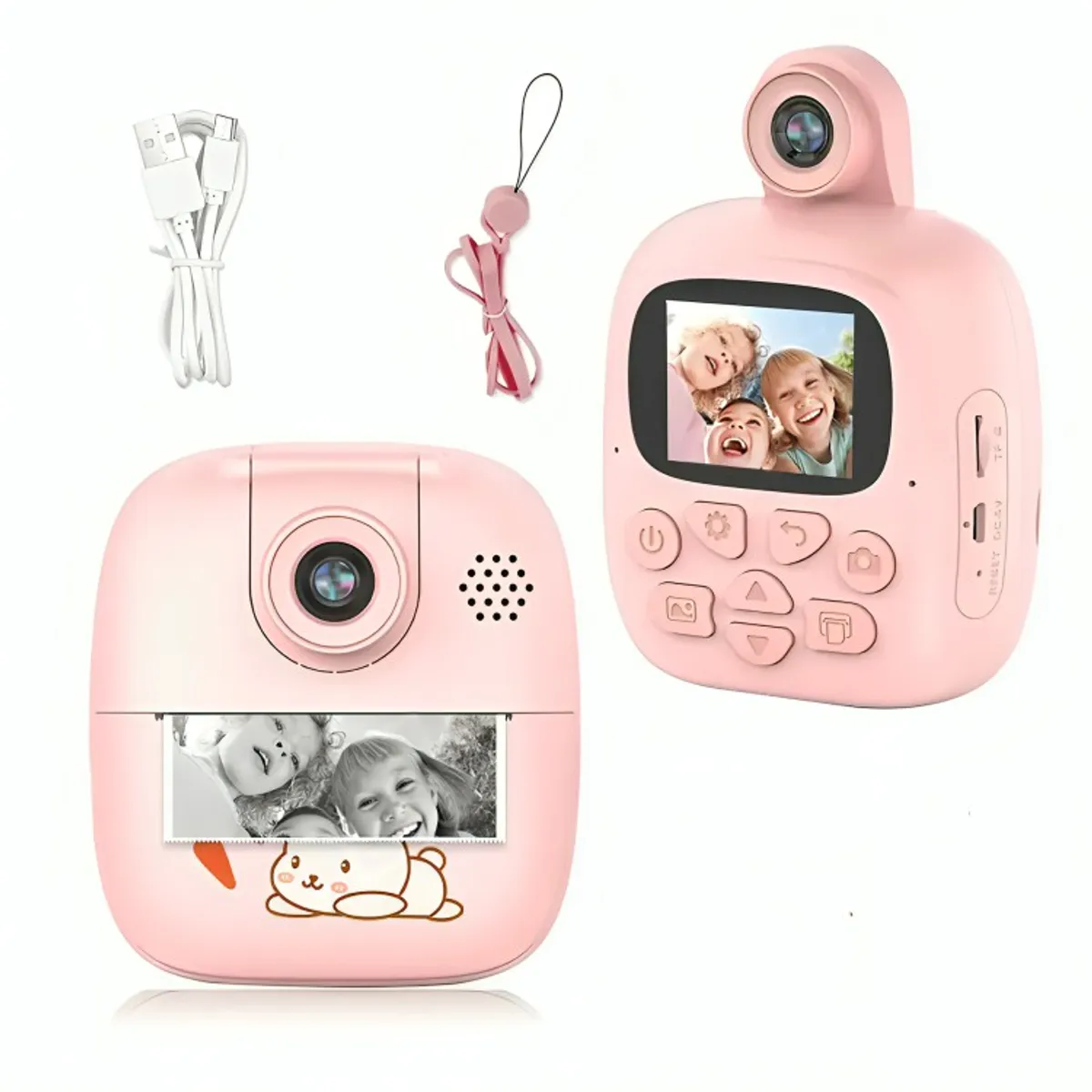 GENERICO - Cámara Digital Para Niños Rosado