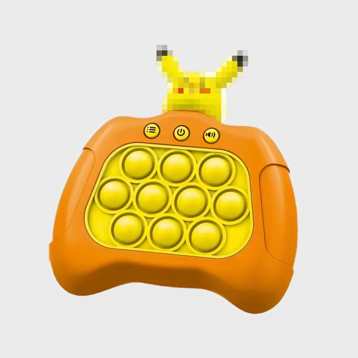 GENERICO - Juego Pop It Electrónico Para Niños Antiestres Naranja