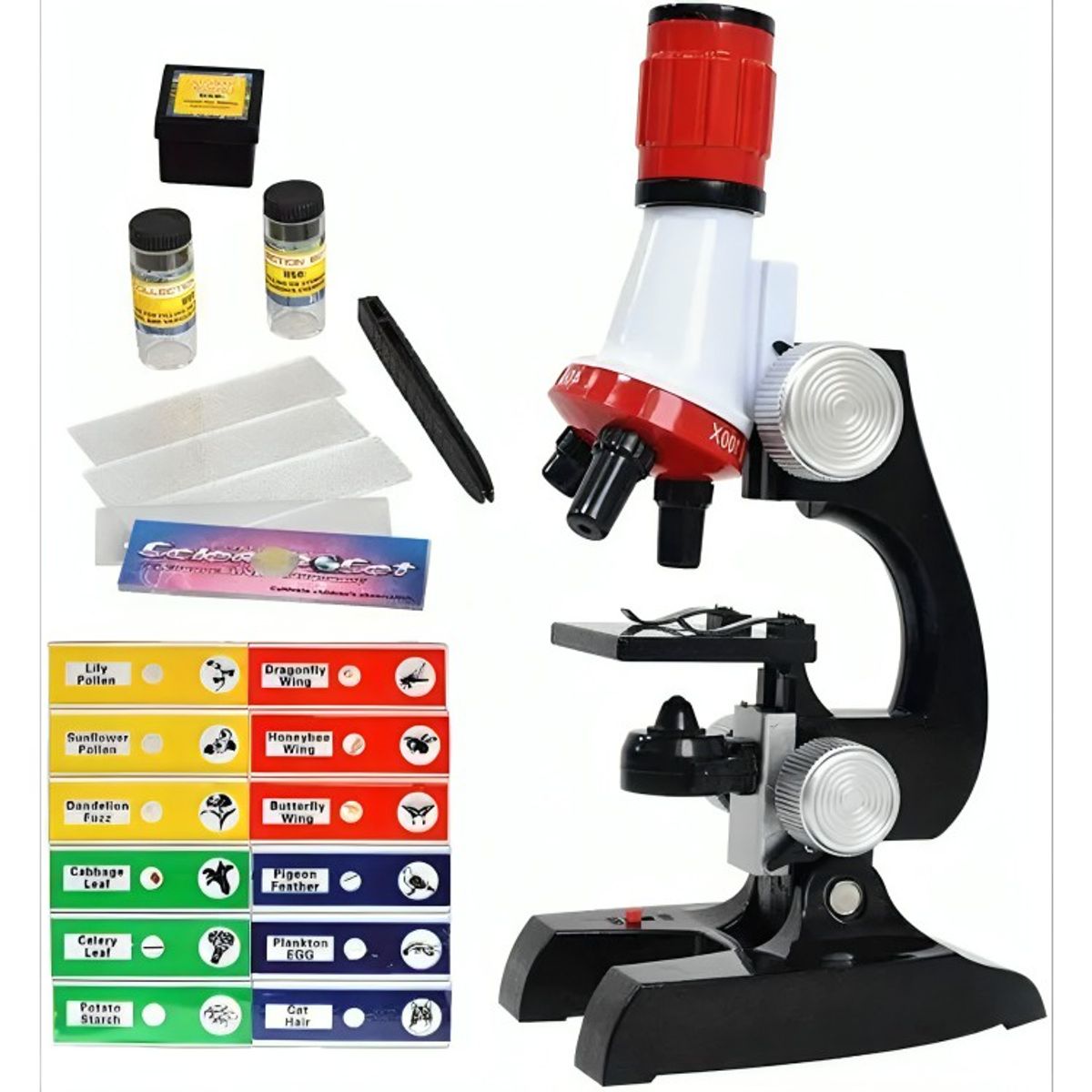 GENERICO - Kit De Ciencia Para Niños Microscopio
