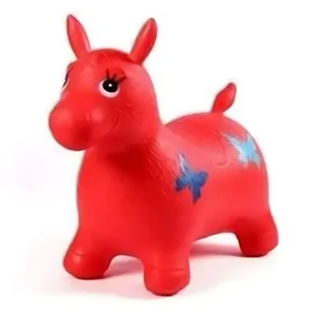 GENERICO - Pony Saltarín Juguete Para Niños Rojo