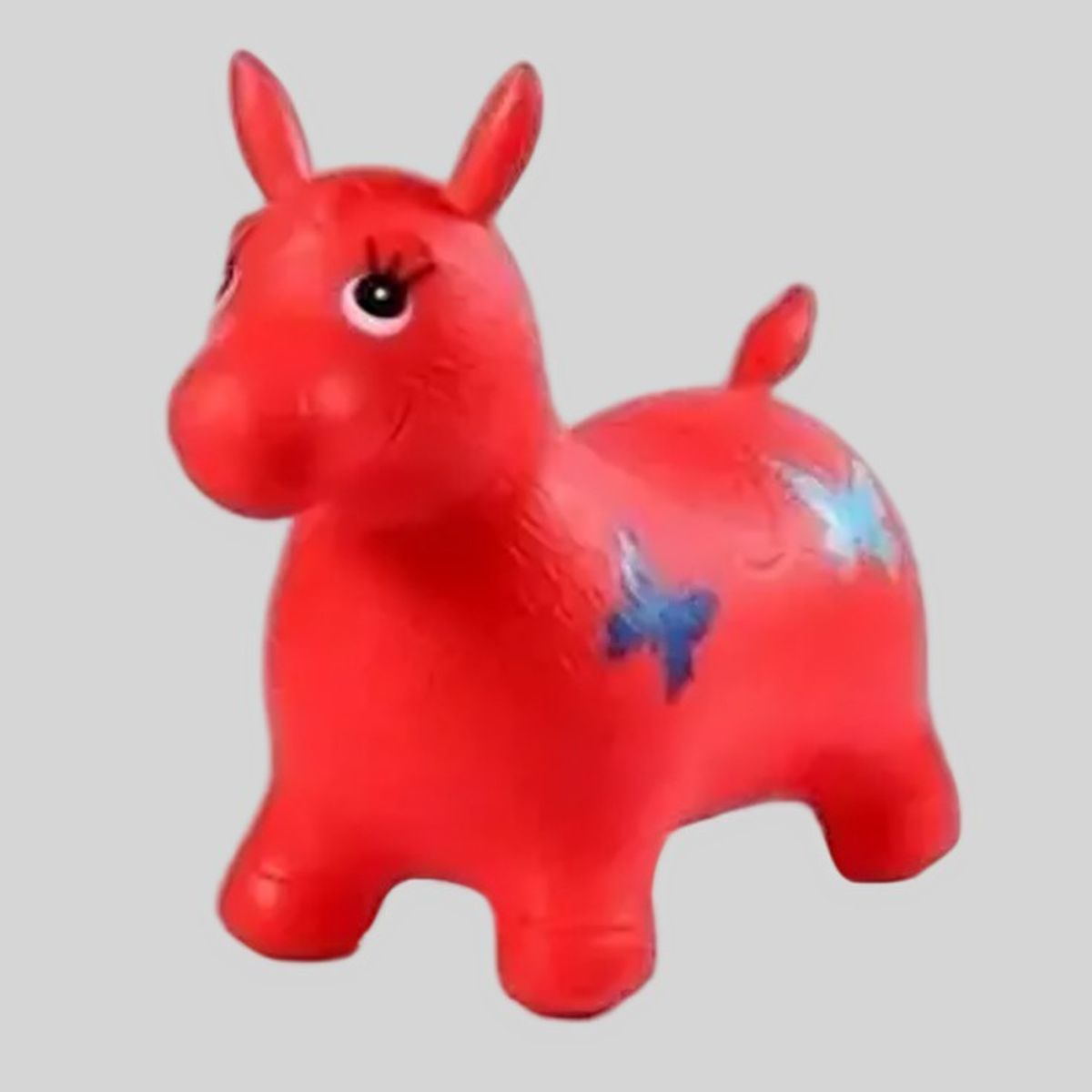 GENERICO - Pony Saltarín Juguete Para Niños Rojo