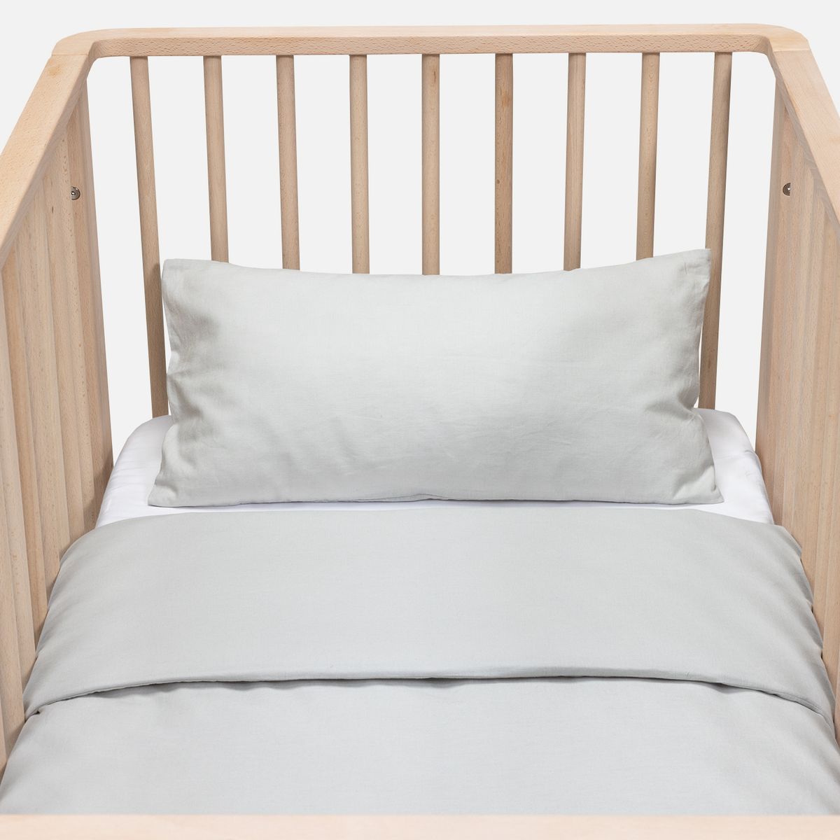 Funda De Plumón Cuna Lino Salvia, marca BABYROSEN - Foto 2