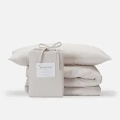 BABYROSEN - Funda De Plumón Cuna Lino Beige