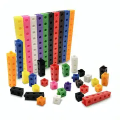 GENERICO - Cubos De Encaje Unifix Matemáticas