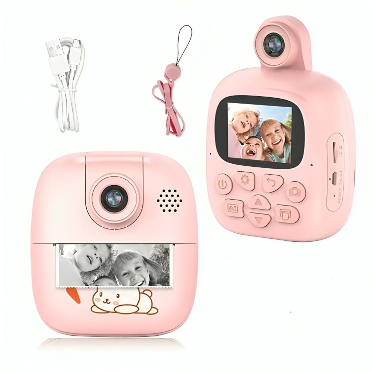 GENERICO - Cámara Digital Para Niños Rosado